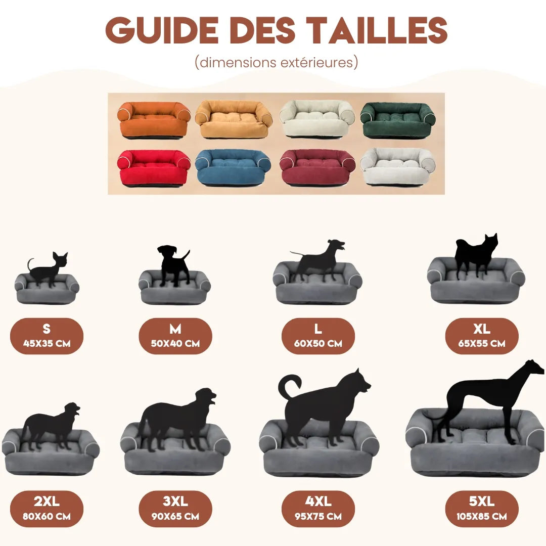 Canapé pour Chien - CoconSofa : Moelleux et Design