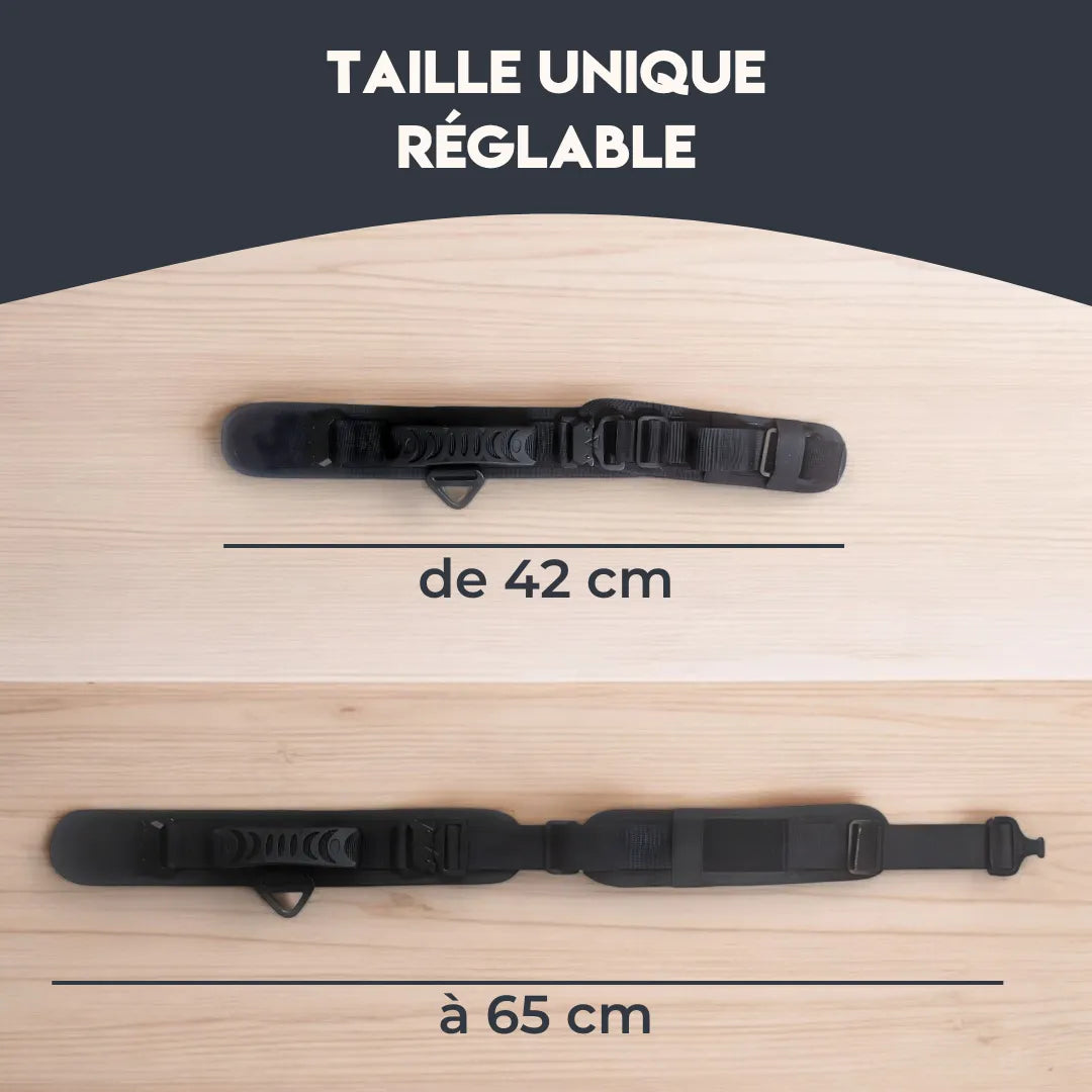 Collier chien militaire - TactiK9 v2 : Réglable et ultra-résistant