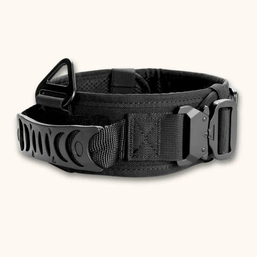 Collier militaire pour chien innovant TactiK9 v2 Full Black