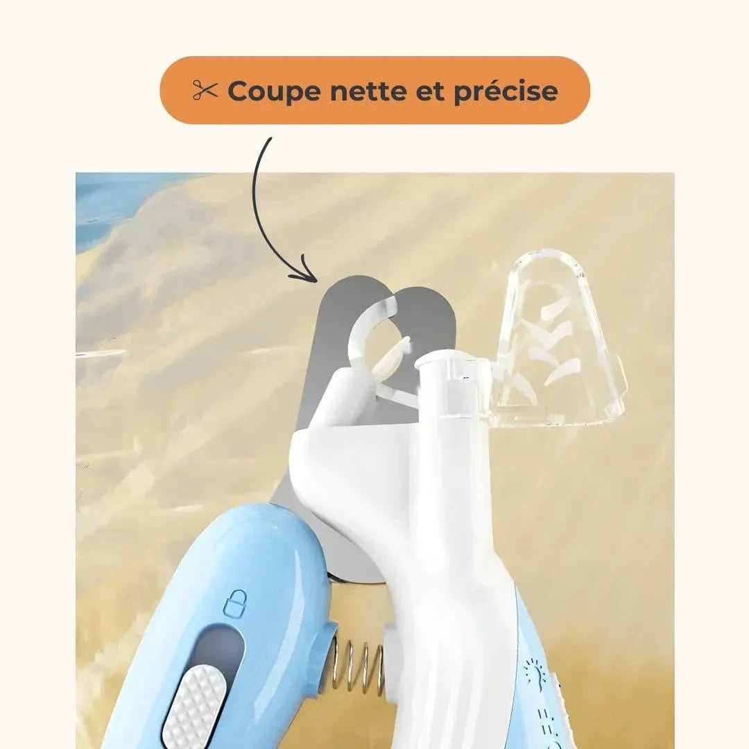 Coupe ongle pour chiens avec LED