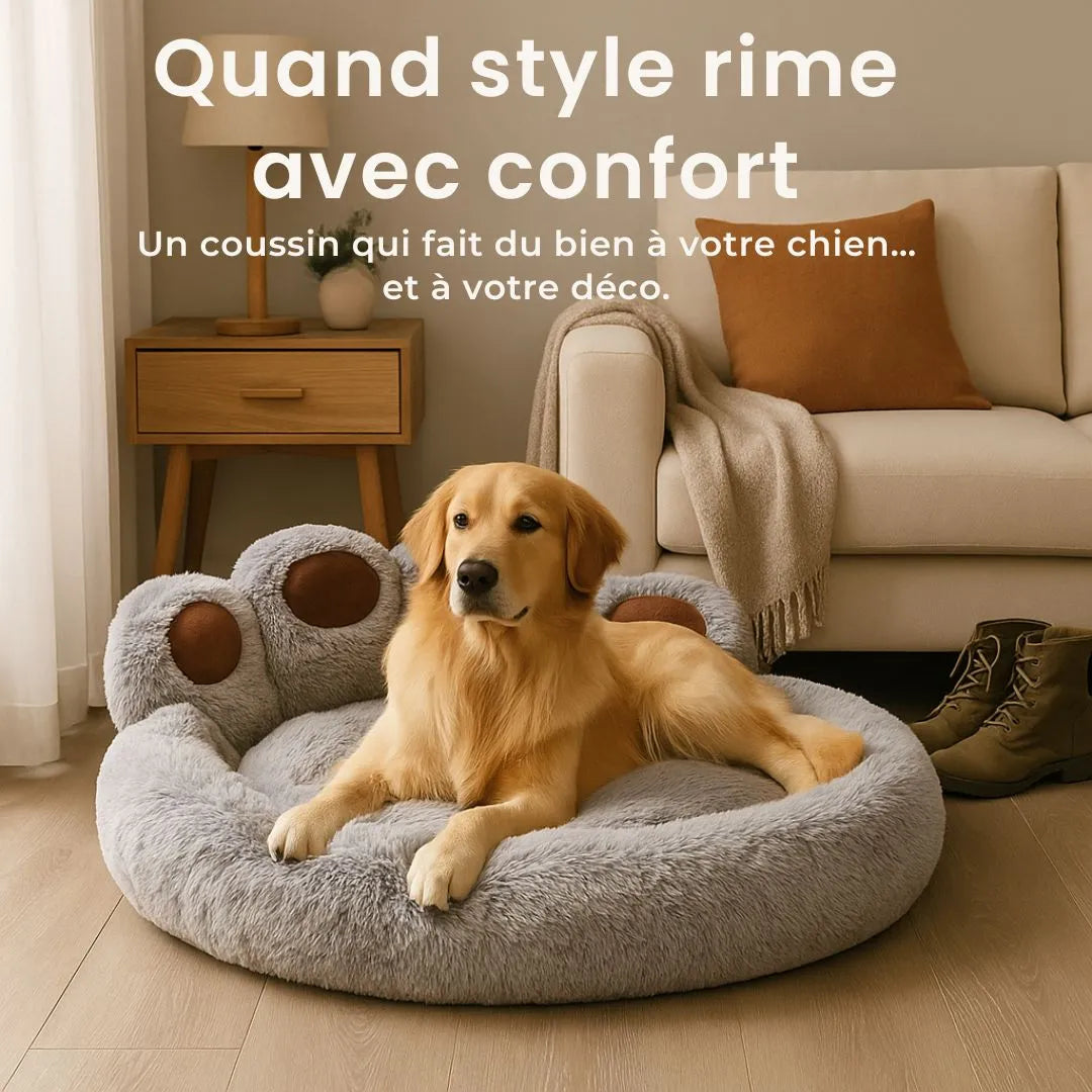 Coussin douillet pour chien - CosyPatte : Confort enveloppant