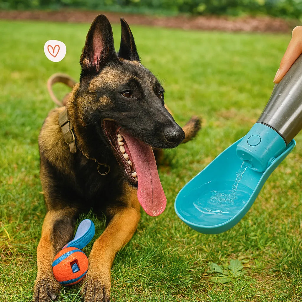 Gourde pour Chien - HydraPaw : Pratique et Anti-Fuite
