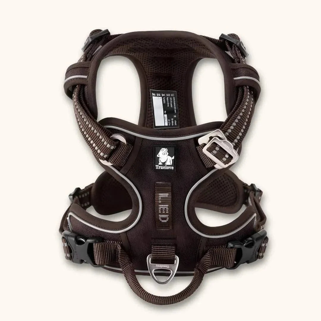 Harnais anti-traction innovant,  spécial chien qui tire Café / XS