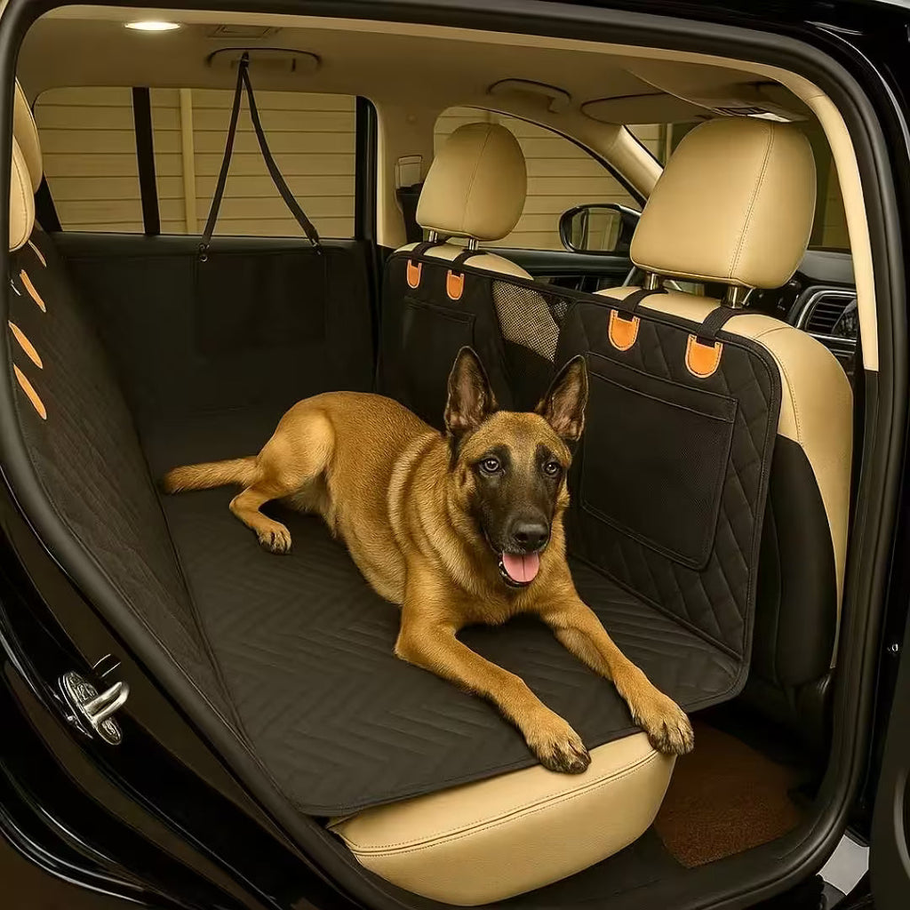 Housse de voiture pour chien - K9 GuardShield : protection intégrale