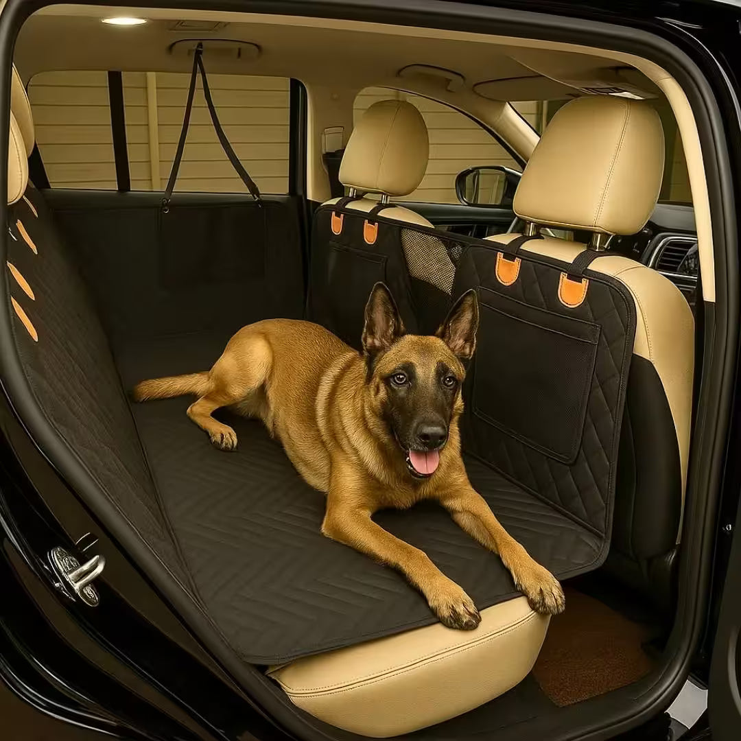 Housse de voiture pour chien - K9 GuardShield : protection intégrale
