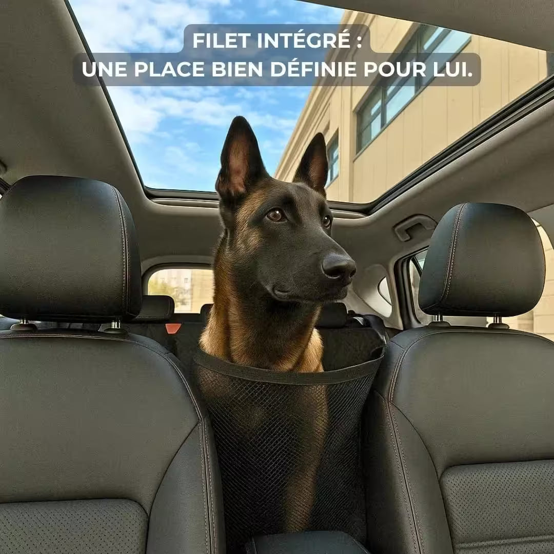 Housse de voiture pour chien avec matelas gonflable - K9 GuardShield +
