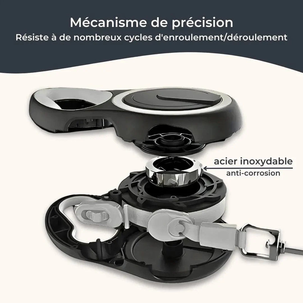 Laisse enrouleur pour gros chien – Rétractable 5m / 8m