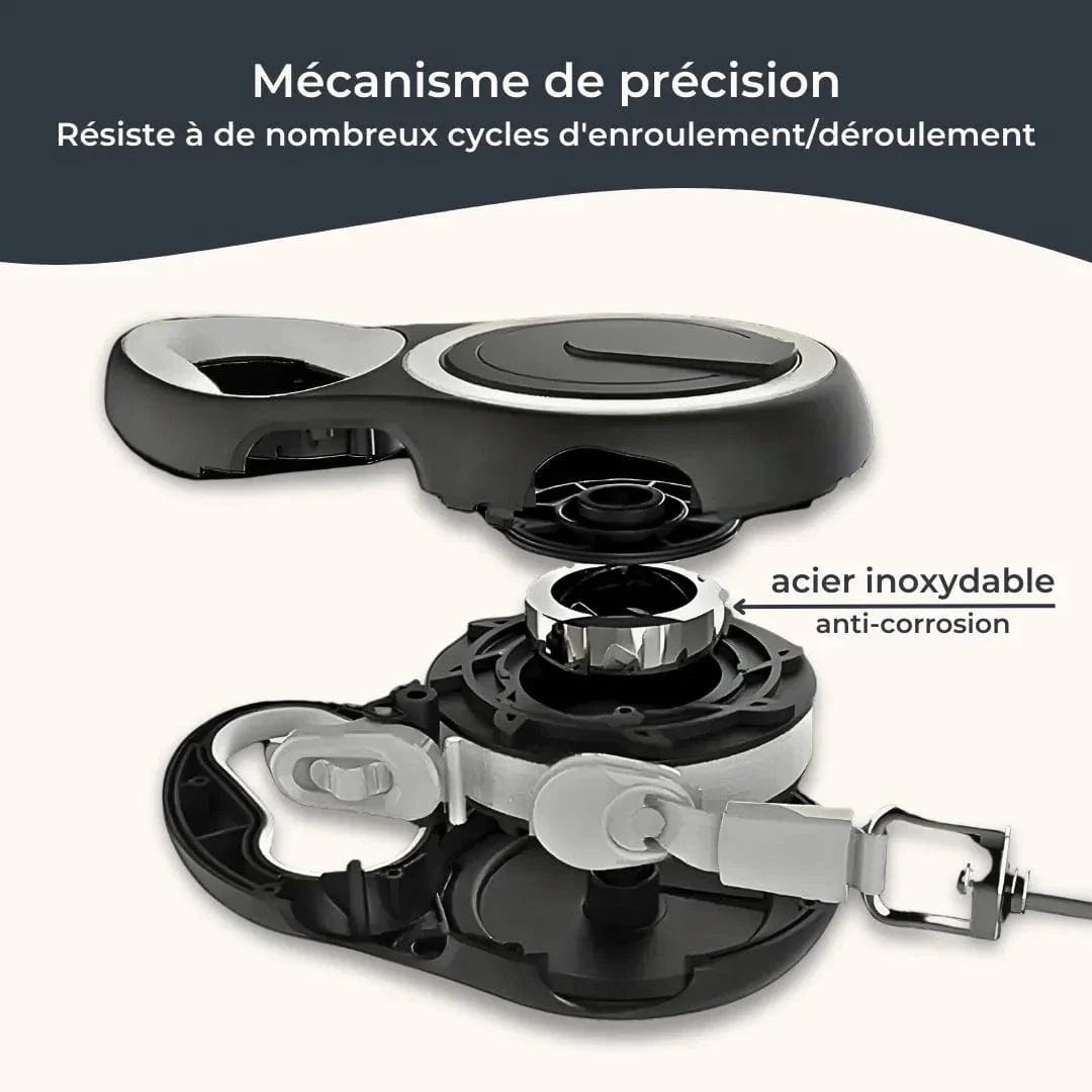 Laisse enrouleur pour gros chien – Rétractable 5m / 8m