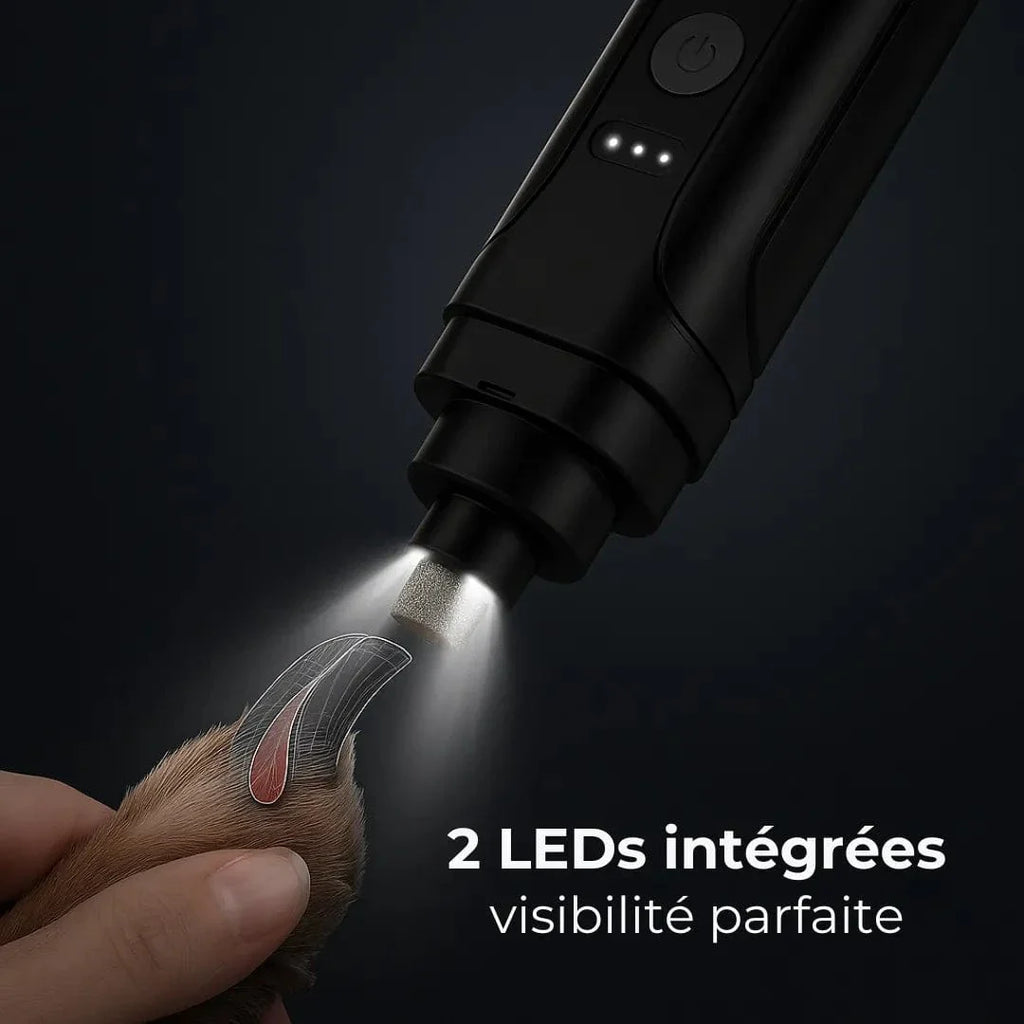 Lime électrique pour griffes - ZenGriff : ultra-silencieuse et sans fil