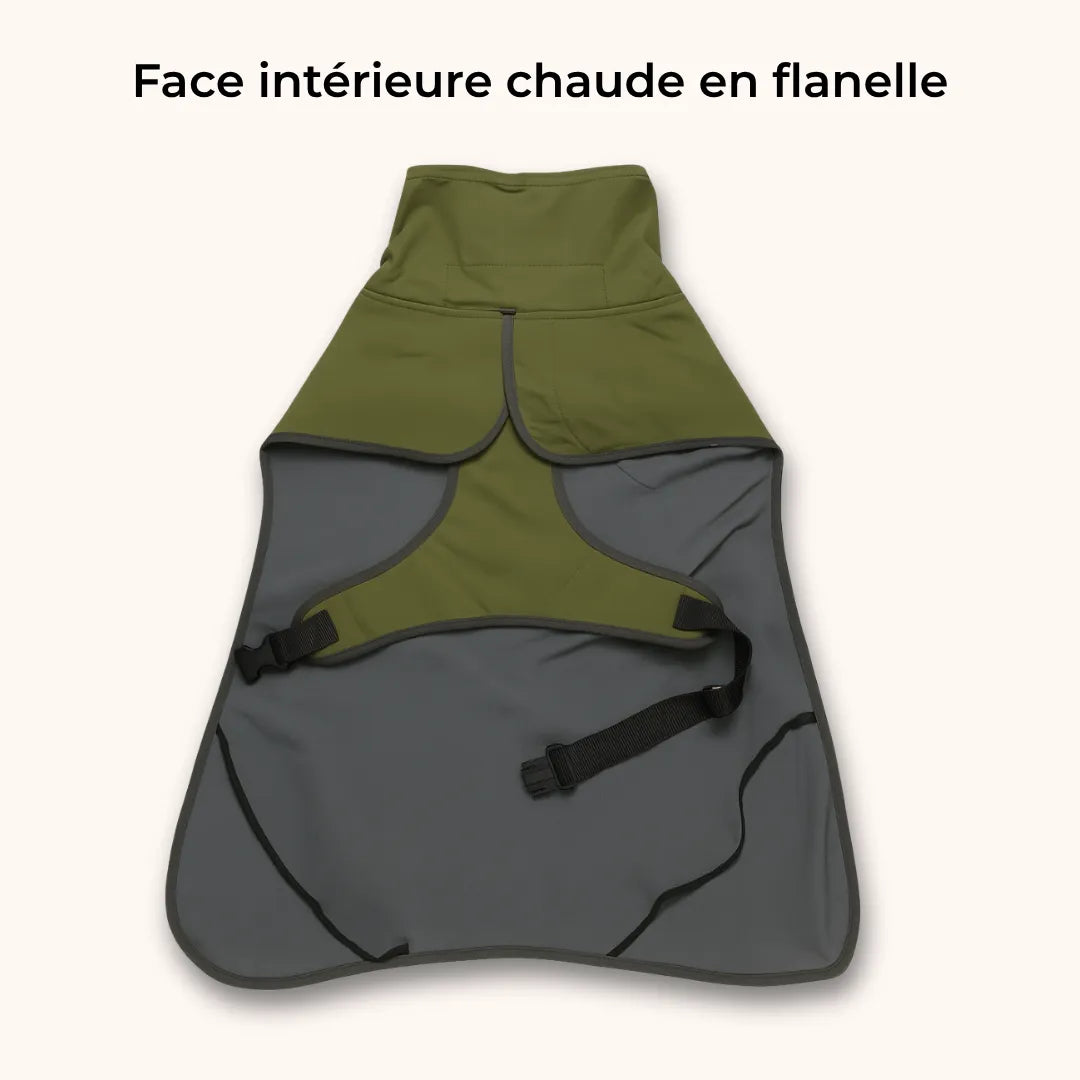 Manteau imperméable pour Dobermann : Coupe ajustée