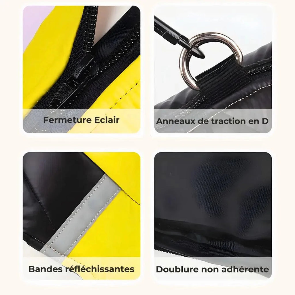 Manteau chien Beagle : Style Doudoune