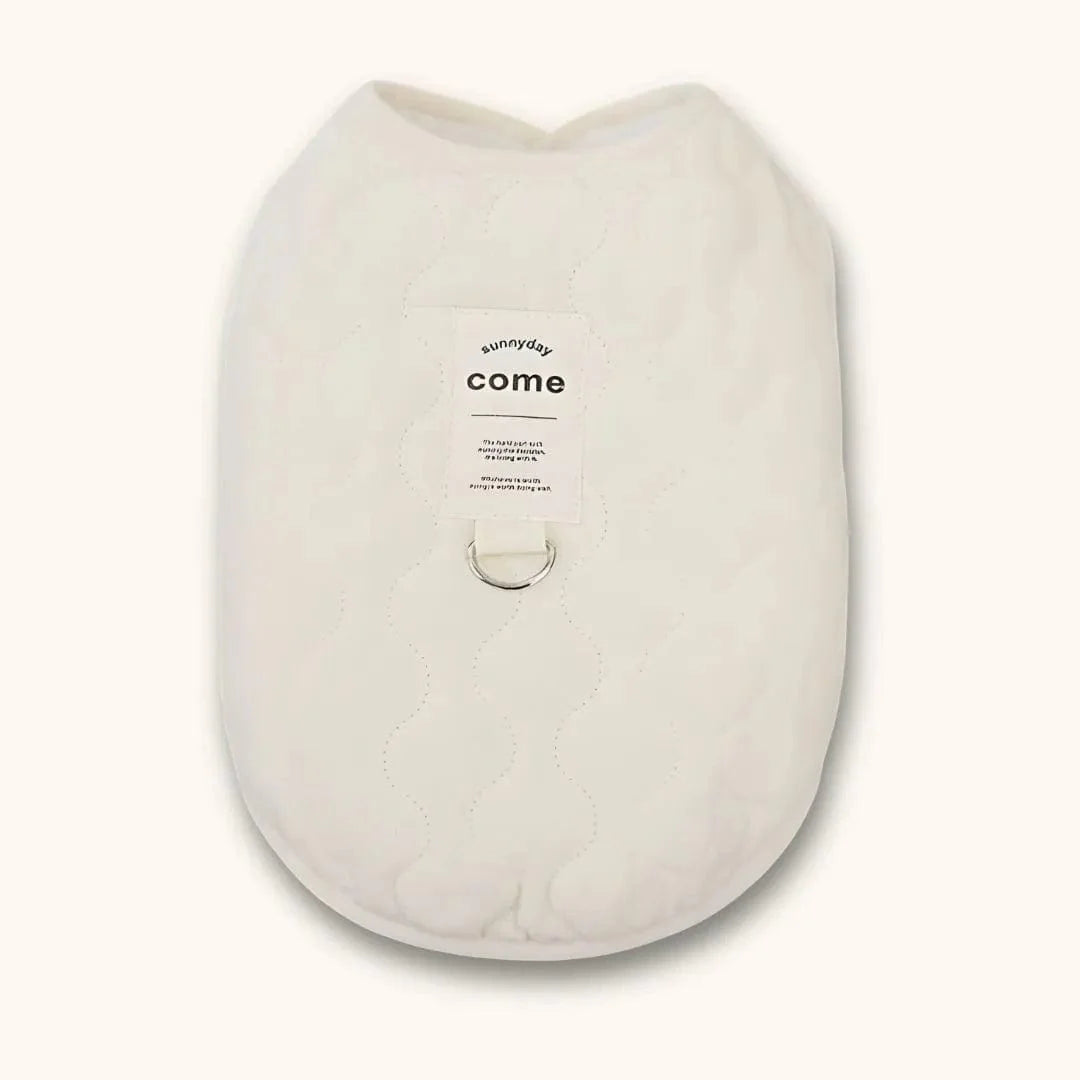 Manteau pour Chien spécial Caniche Blanc / S