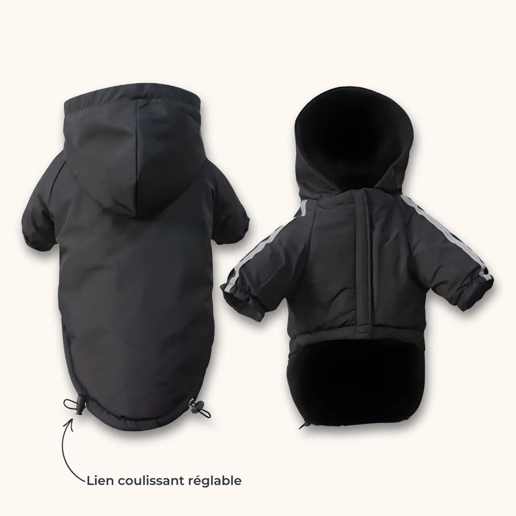 Veste à capuche pour chien - confort et style