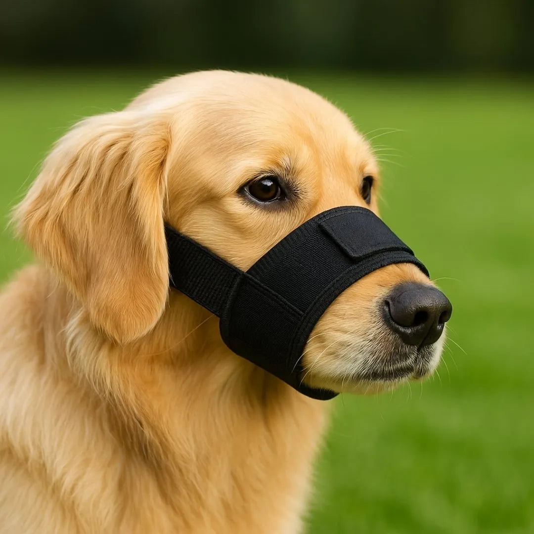 Muselière en nylon pour chien – Pratique et accessible
