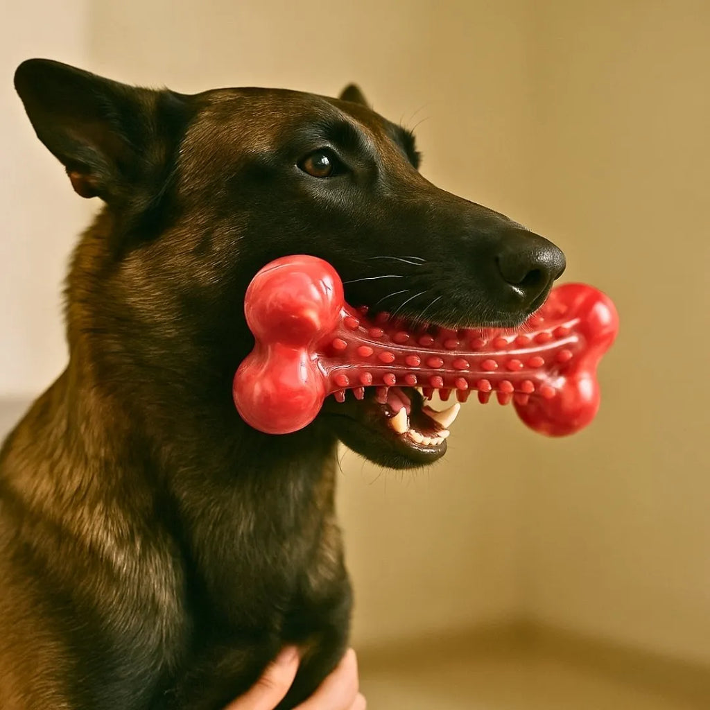 Os à mâcher pour chien en caoutchouc naturel - K9Titan