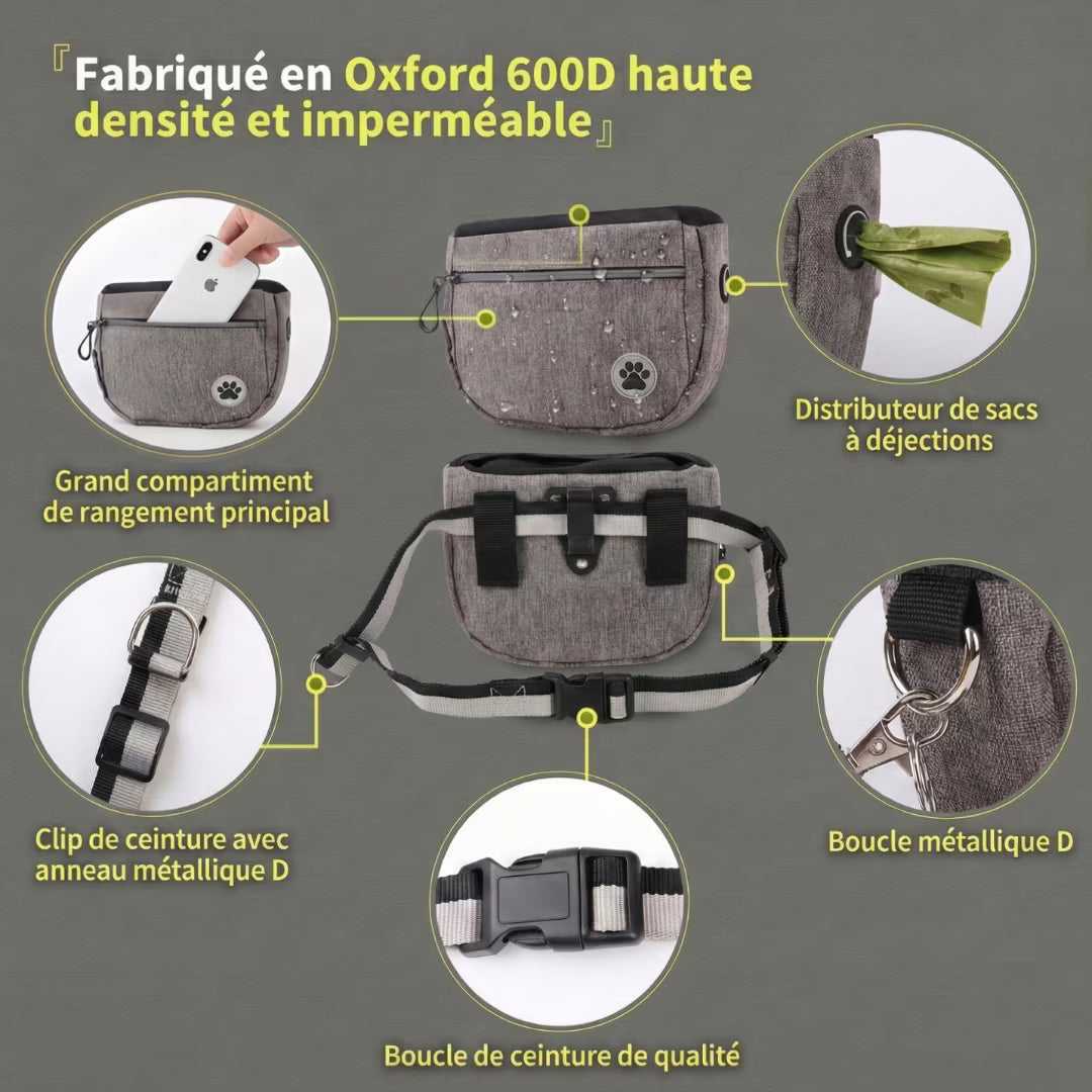 Pochette à friandises pour chien - CaniBag mini