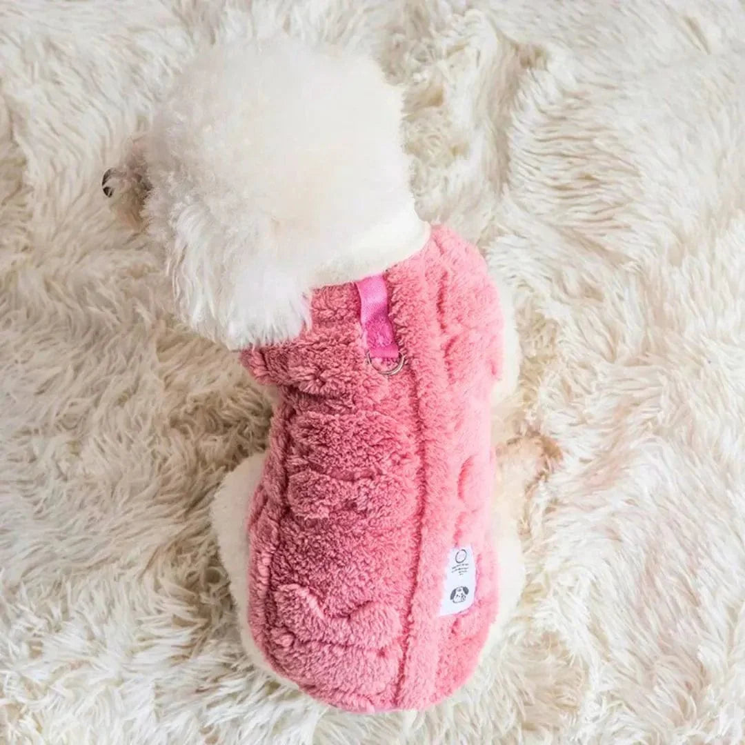 Pull Chaud pour Chien – Confort et Style assuré Rose Pétale / XS
