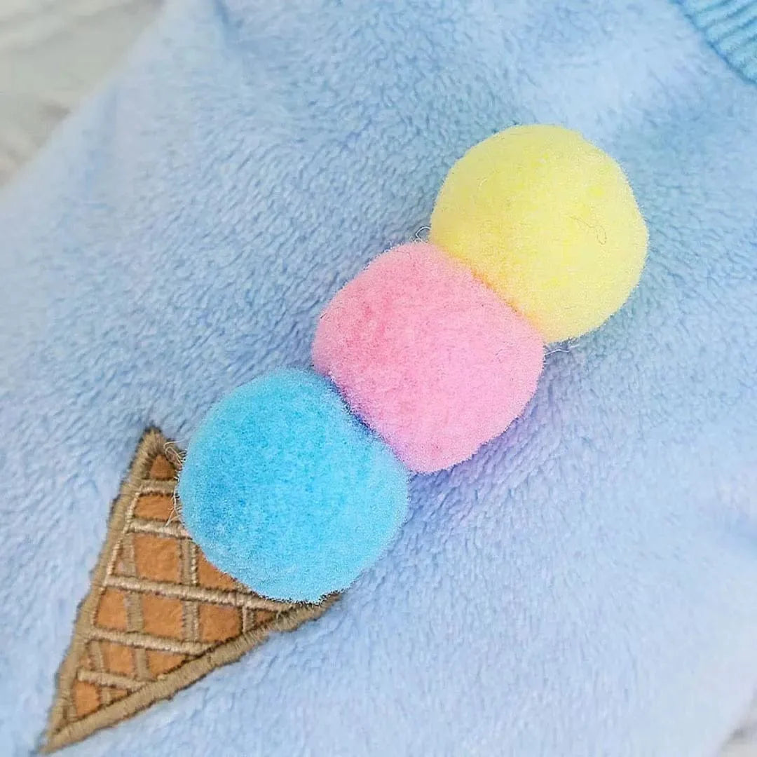 Pull Rigolo Chien - Glace