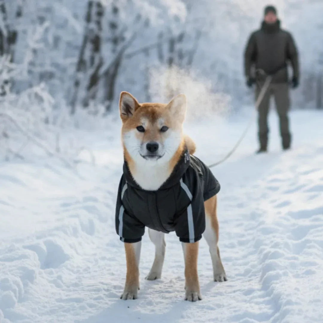 Veste à capuche pour chien - confort et style